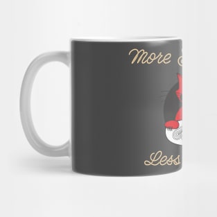 More Spaghetti Less Upsetti Cat Mug